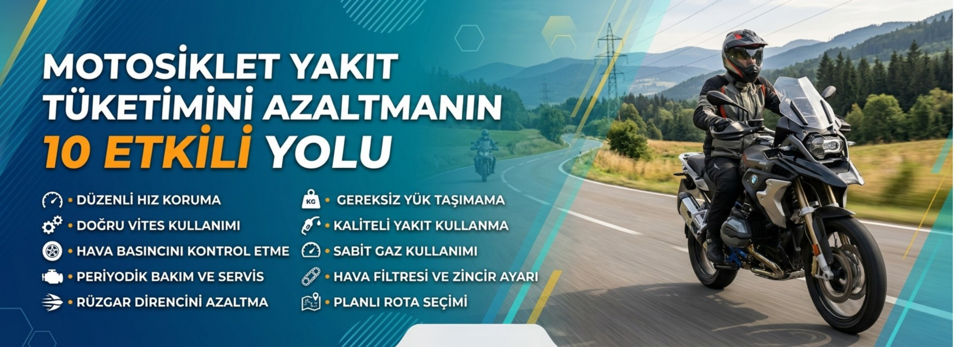 Motosiklet Yakıt Tüketimini Azaltmanın 10 Etkili Yolu